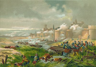 Battaglia di San Quintino, Francia, 1557 da Spanish School