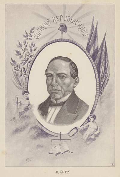 Benito Juarez, avvocato e politico messicano da Spanish School