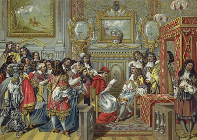 Gabinetto di Luigi XIV di Francia da Spanish School