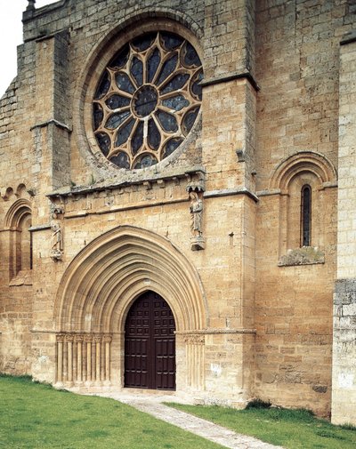 Collegiata di Santa Maria del Manzano, Castrojeriz, Burgos, Spagna da Spanish School