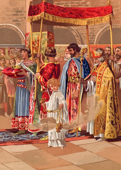 Incoronazione di Recaredo da Spanish School