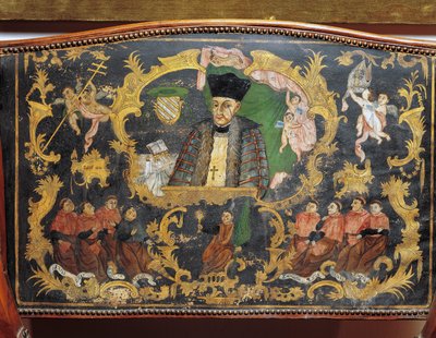 Raffigurazione del Rettore-Vescovo dell