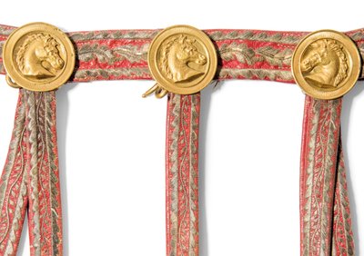 Dettaglio dalla Sabretache di Giuseppe-Napoleone Bonaparte, Re di Spagna, prima del 1813 da Spanish School