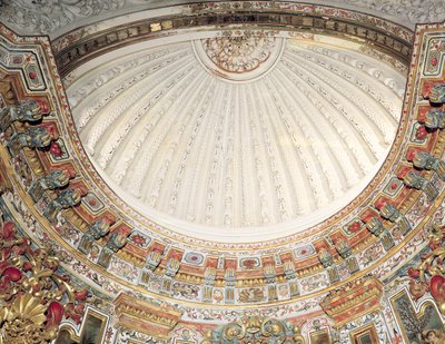 Dettaglio della volta della Cappella della Vergine da Spanish School