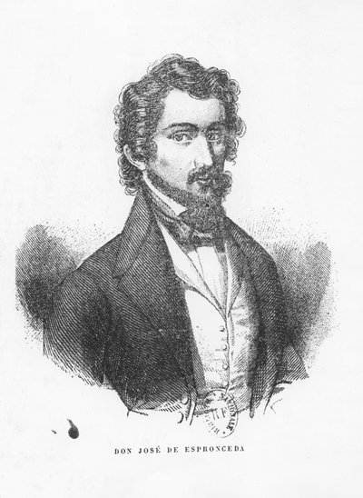 Don José de Espronceda da Spanish School
