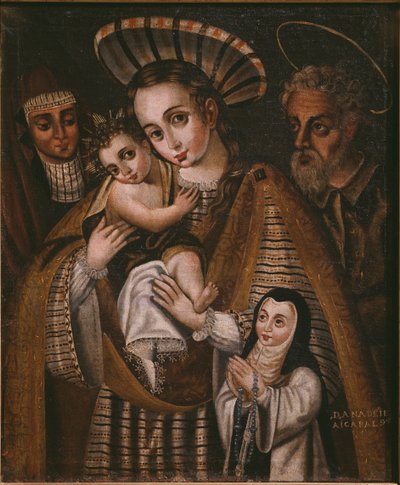 Ex voto, Sacra Famiglia con Sant