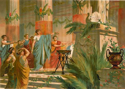 Festività delle matrone romane da Spanish School