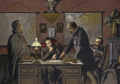 Francia - la notte del 2 dicembre 1851 da Spanish School