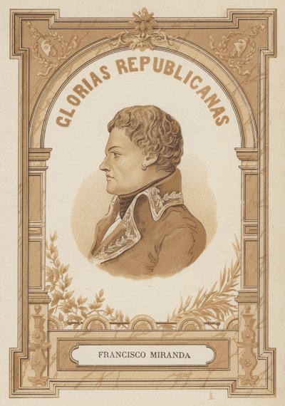 Francisco de Miranda, leader militare e rivoluzionario venezuelano da Spanish School
