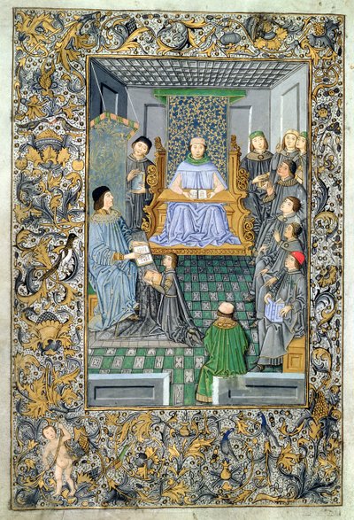 Frontespizio della Gramatica di Antonio de Nebrijas (1444-1522) da Spanish School