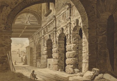 Galleria di Domiziano, Roma da Spanish School