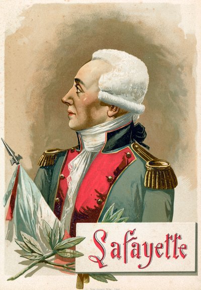 Gilbert du Motier, marchese de Lafayette da Spanish School