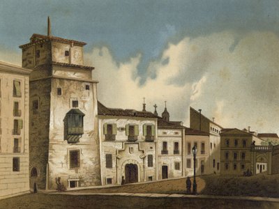 Casa dove Francesco I di Francia fu imprigionato, Madrid, 1525-1526 da Spanish School