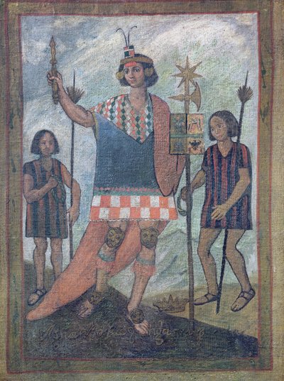 Abitanti del Nuovo Mondo incontrati da Cristoforo Colombo nel suo primo viaggio nel 1492 da Spanish School