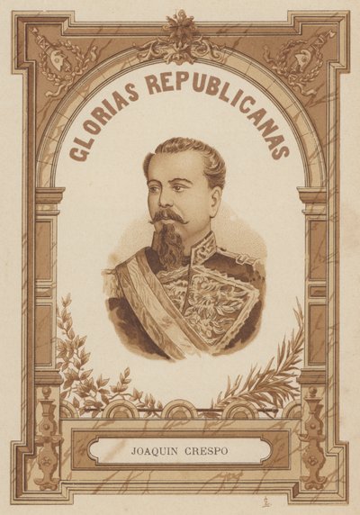 Joaquin Crespo, politico e soldato venezuelano da Spanish School