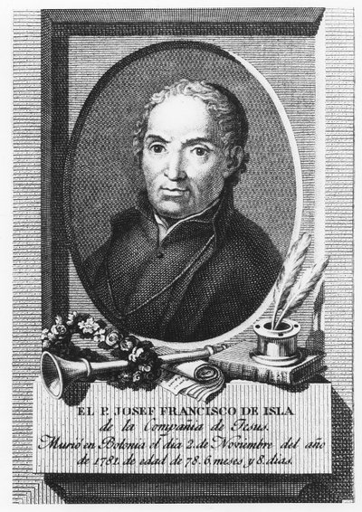 José Francisco de Isla (incisione) da Spanish School