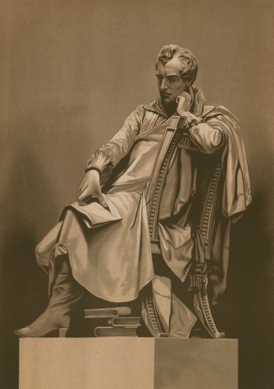 Lord Byron contempla la libertà dei Greci da Spanish School