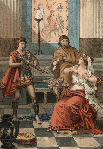 Monime, regina del Ponto, chiede sotto l