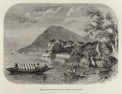 Monte San Salvatore sul Lago di Lugano da Spanish School