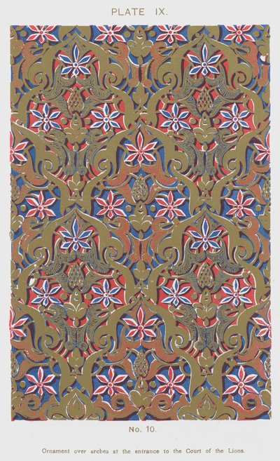 Ornamento sopra gli archi all