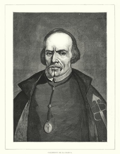 Pedro Calderon de la Barca, soldato, sacerdote e autore spagnolo da Spanish School
