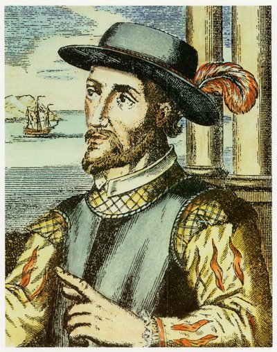 Ritratto di Juan Ponce de Leon (1474 – 1521) da Spanish School