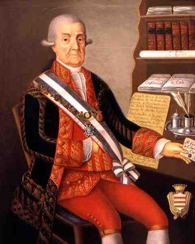 Ritratto di Matias Galvez (1717-84) da Spanish School