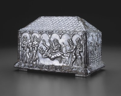 Cofanetto reliquiario dei Santi Adriano e Natalia, c.1150 da Spanish School