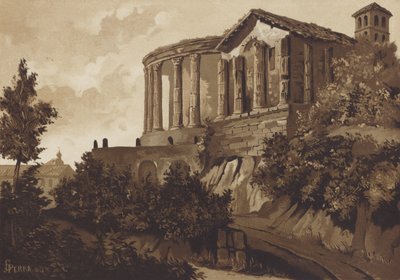 Templi Romani della Sibilla Tiburtina e di Vesta, Tivoli, Italia da Spanish School