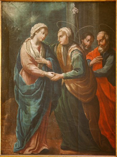 Santuario (Santuario de Queralt). La chiesa. Interno. Dipinto. XIX secolo da Spanish School