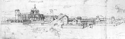 Schizzo del paesaggio urbano di Granada da Spanish School