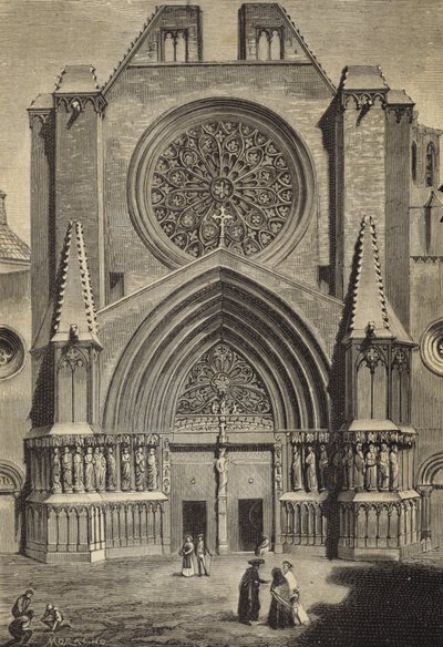 Cattedrale di Tarragona, Spagna da Spanish School