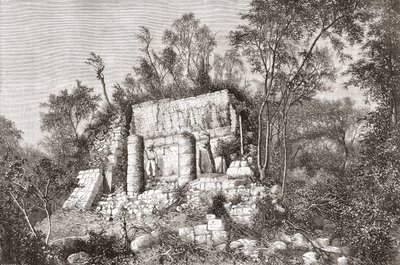 Il Campo della Palla, Chichén Itzá, Yucatan, Messico da Spanish School