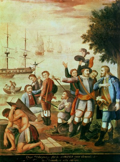La conquista del Messico: Diego Velasquez de Cuellar sceglie Hernando Cortes come generale dell