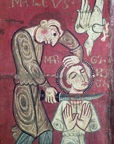 Il martirio di Santa Margherita di Antiochia (dettaglio) da Spanish School