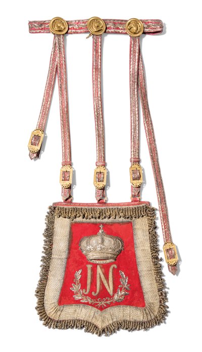 La sabretache di Giuseppe-Napoleone Bonaparte, Re di Spagna, prima del 1813 da Spanish School