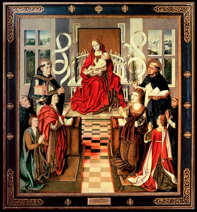 La Vergine dei Re Cattolici, c.1490 da Spanish School