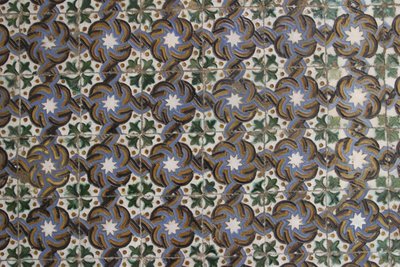 Lavoro in piastrelle (ceramica) da Spanish School