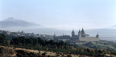 Veduta del Monasterio de San Lorenzo de El Escorial da Spanish School