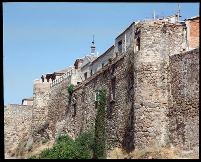 Vista delle mura, Toledo, Spagna da Spanish School