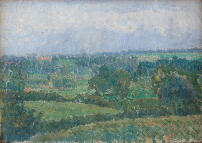 Paesaggio di campagna, 1909-10 circa (olio su tela) da Spencer Frederick Gore