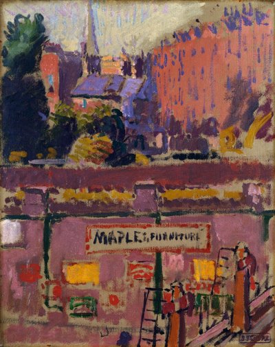Da una finestra a Hampstead, 1911 da Spencer Frederick Gore