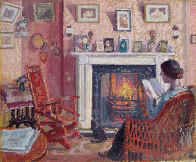 Interno, 31 Mornington Crescent da Spencer Frederick Gore