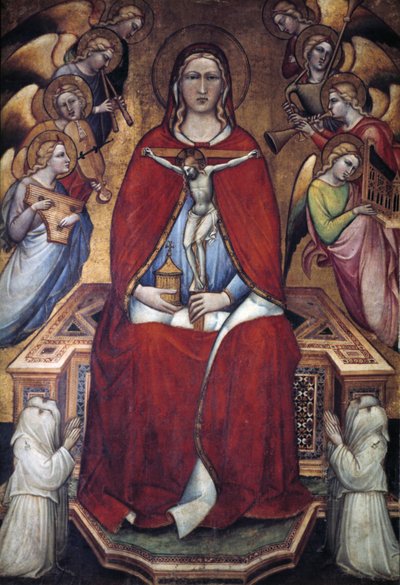 Stendardo processionale da Aretino Luca Spinello or Spinelli