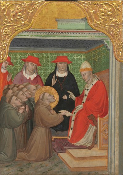 San Francesco davanti al Papa (L