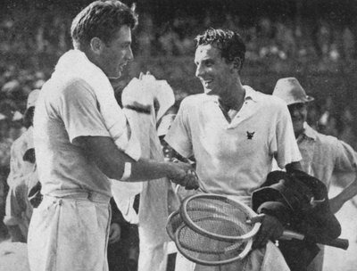 Fred Perry e FX Shields, 1934 da Sport and General