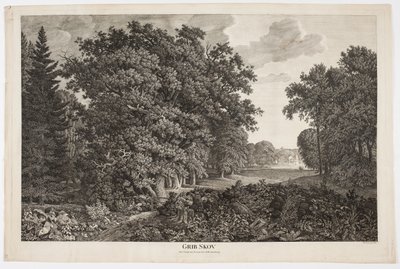 Grib Skov con vista su Esrum Sø verso Fredensborg da Søren Henrik Petersen