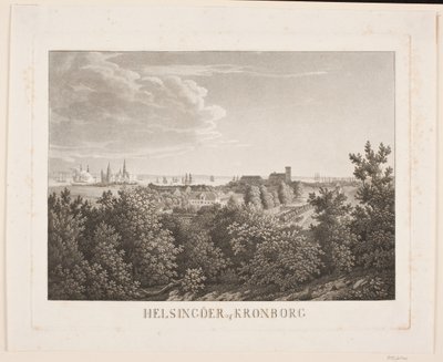 Helsingør e Kronborg da Søren Henrik Petersen