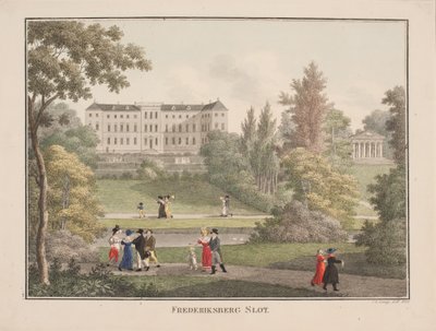 Castello di Frederiksberg da Søren L. Lange