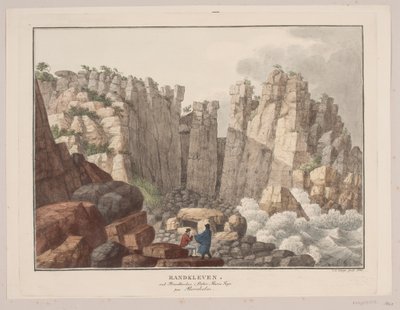 Randkleven presso la riva a Østermarie sogn a Bornholm da Søren L. Lange